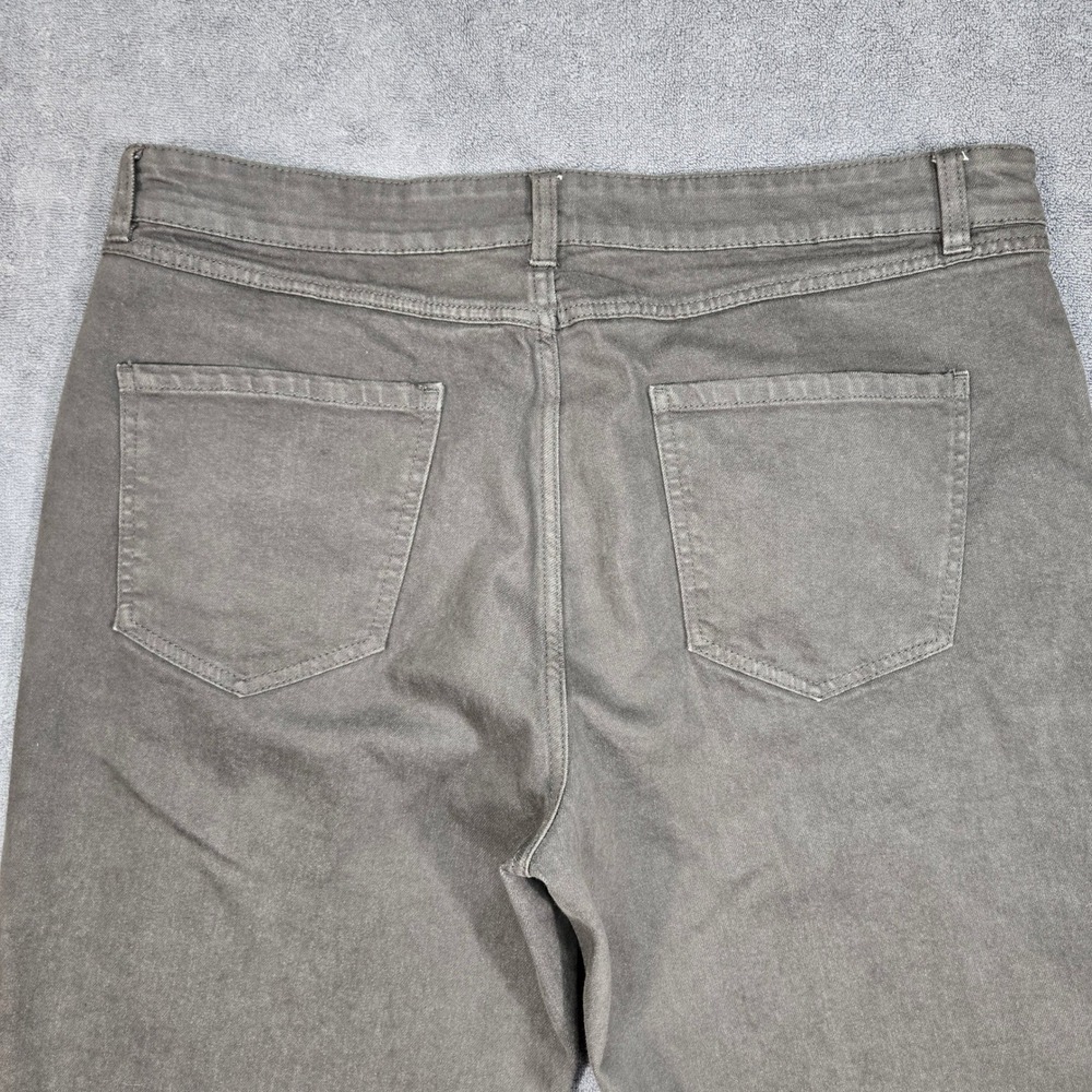 Roebuck & Co Slim Straight Jean Mens 36x30 (38" mes.) Gray Stretch Workwear - Picture 14 of 14